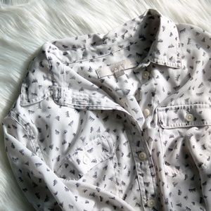 Loft Button Down Blouse